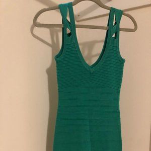 Arden B Green Bodycon Dress Size S